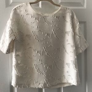 H&M Blouse | White | Size 6